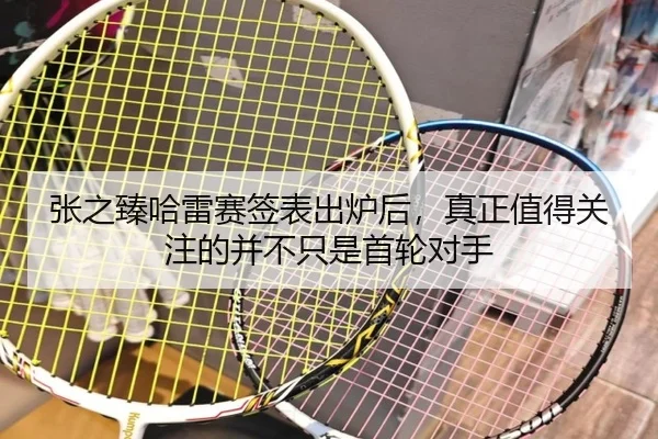 张之臻哈雷赛签表出炉后，真正值得关注的并不只是首轮对手